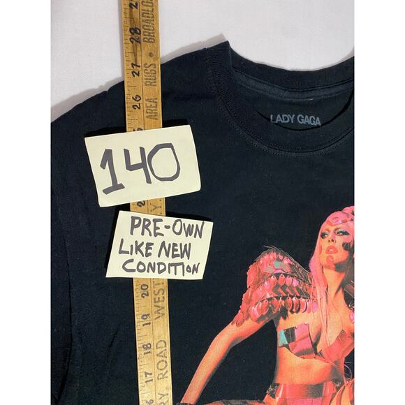 Lady Gaga Chromatica “Scare Me” Shirt – Size Medium, Black Graphic Tee - Picture 4 of 9
